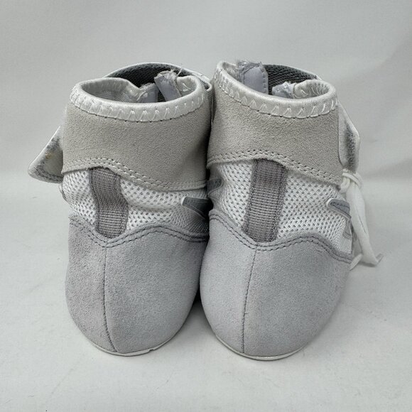 New Men’s 7 = Wmn’s 8.5 Nike Speed Sweep 7 VII White Silver Wrestling Shoes Rare main image 5